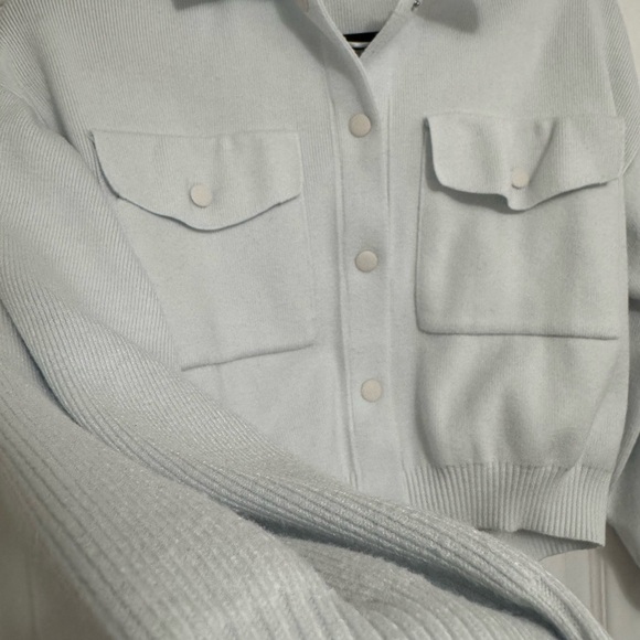 Mango Woman’s White Cropped Utility Jacket - Picture 5 of 5